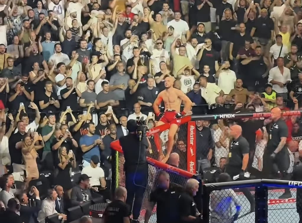 Medić nokautom pobedio Rodrigeza na UFC spektaklu u Beogradskoj areni