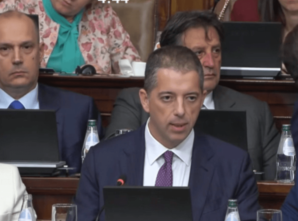 Đurić u Skupštini: Vodili smo politiku zaštite državnih interesa