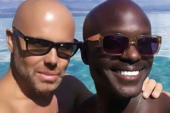 Fuad Backović Deen sa partnerom u Beču