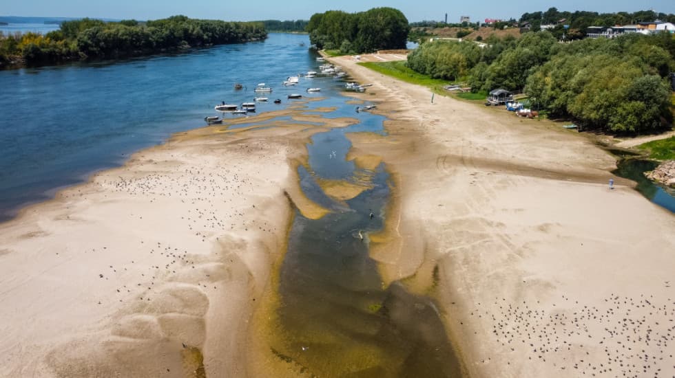 Dunav oborio novi rekord: Vodostaj na minimumu, ugroženo navodnjavanje i plovidba