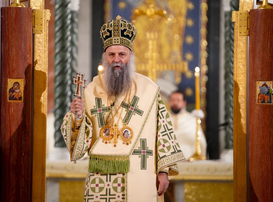 Patrijarh Porfirije služio liturgiju na slavi manastira Kovilj