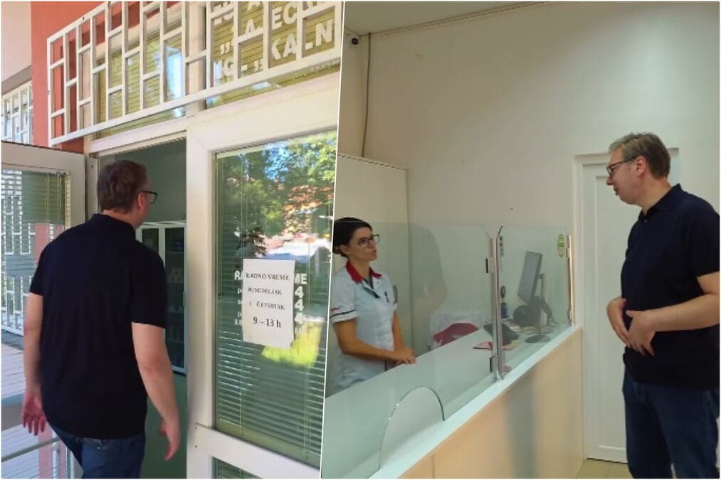 Vučić proverio primenu nižih cena lekova u apoteci u Kalni